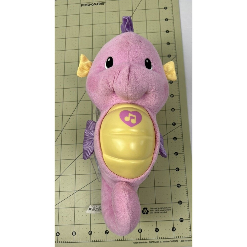 Fisher-Price Glow & Soothe Seahorse Works Perfectly EUC - Picture 7 of 9